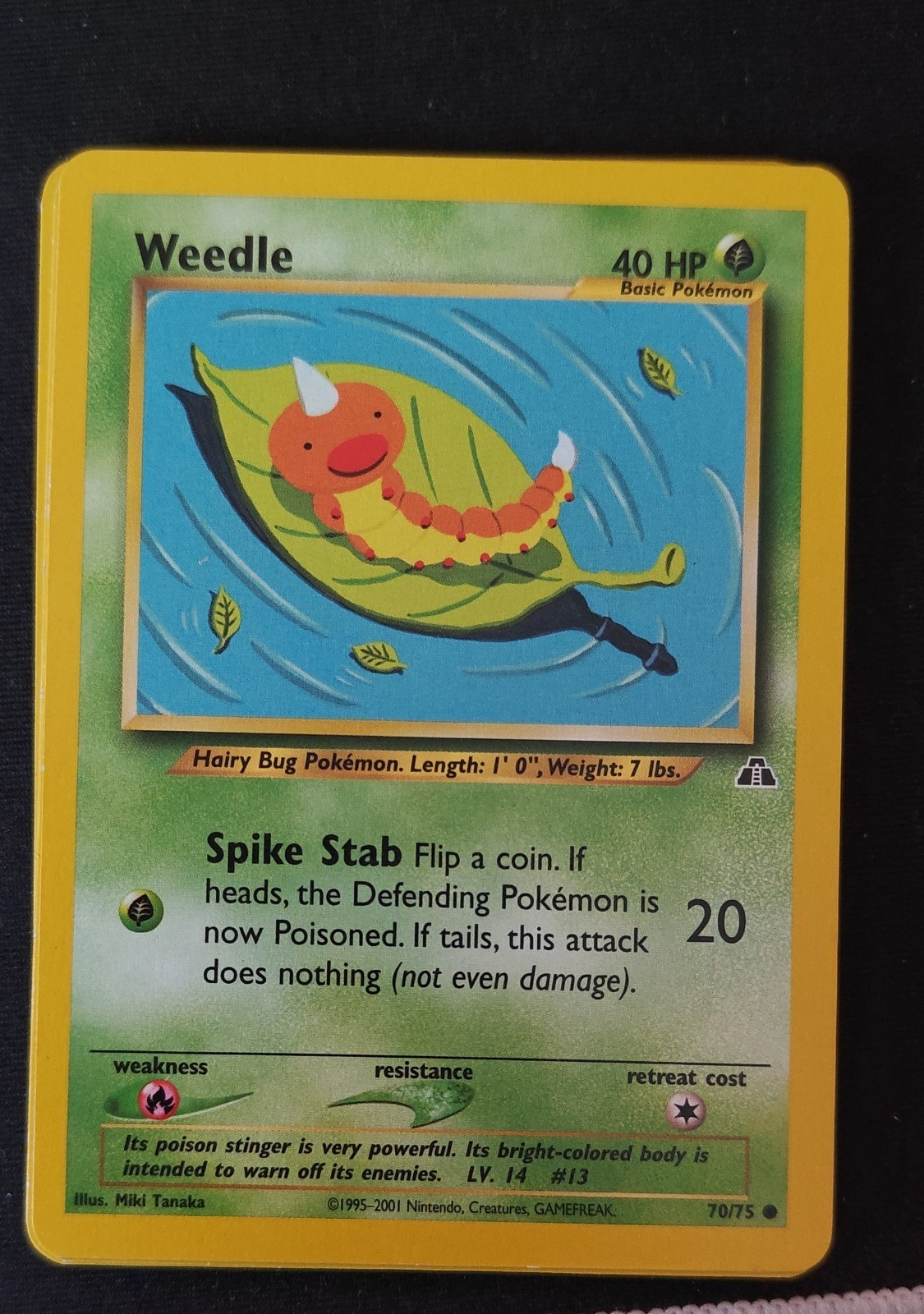 Weedle 70/75 Neo Discovery Regular