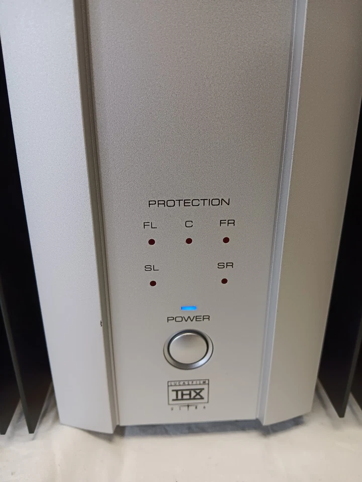 Rotel RMB-1075  5 channel Power Amplifier 120 watts pc, silver. - Image 2 of 4