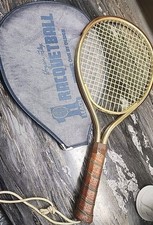 Marty Hogan Composite Leach Racquetball Racket Brown and Gold