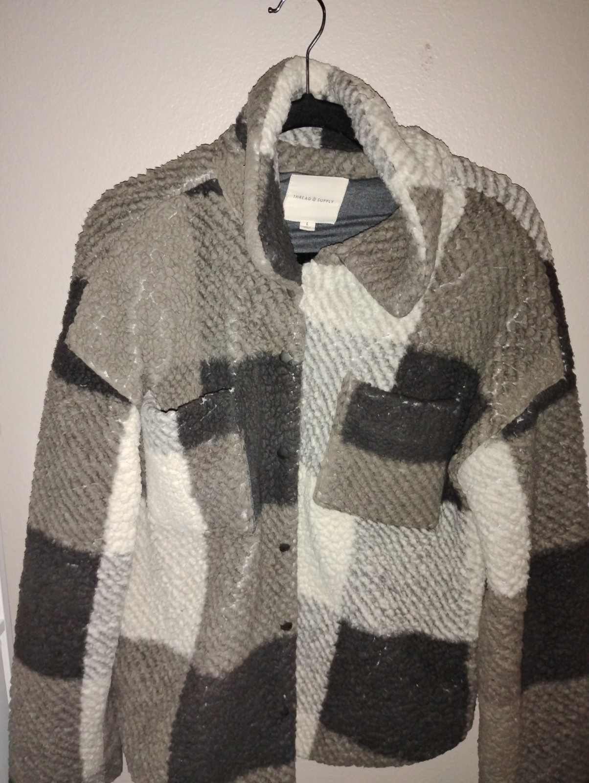 Thread & Supply Women's Button Front Jacket Size … - image 2