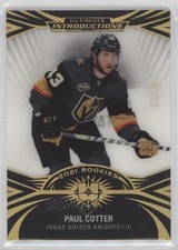 2021 Upper Deck Ultimate Collection Introductions Black 17/25 Paul Cotter 0il7