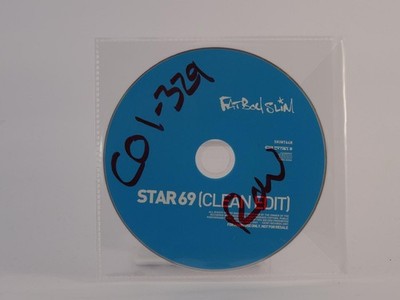 FATBOY SLIM STAR 69 (Y1) 1 Track Promo CD Single including Plastic Sleeve SKIN