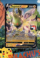 regieleki v pokemon card value Amazon.com: Pokemon - Regieleki V - 057/195 - Silver Tempest main image 0