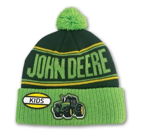JOHN DEERE Kinder Traktor POM Beanie - MC53093450GR