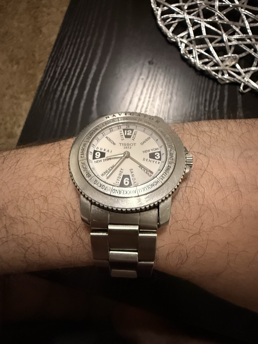 788063/ TISSOT NAVIGATOR N250 ティソ 腕時計 Tissot Navigator Stainless Steel Wristwatch N250 | eBay