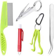 Tick Removal Tool for Dogs, Tick Tweezers Remover Tool Kit Quick Safe Tick Hook