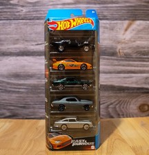 Hot Wheels Fast  Furious 5-Car Pack Diecast Movie Cars NEW