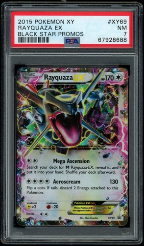 Rayquaza-EX graded PSA 7 for sale on eBay