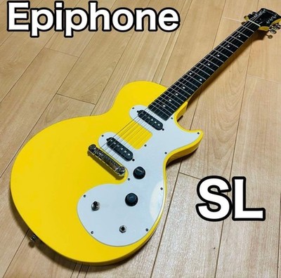 Epiphone SL Yellow Electric Guitar with Soft Case #QYI0AC