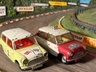 VINTAGE CORGI TOYS MORRIS MINI-COOPER RALLY CARS