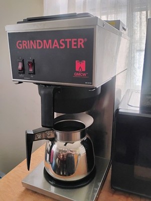 Grindmaster Cecilware Coffee Brewer machine 2 burner restaurant stainless steel
