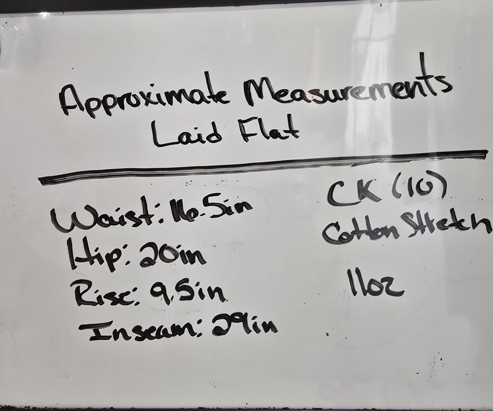 Calvin Klein Dress Pant Ivory Cream Pinstripe Dramatic Flared Leg Y2K Officewear thumbnail 2