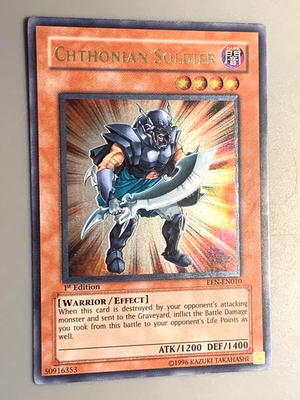 yugioh chthonian deck Yu-Gi-Oh! - Polymer (DP2-EN029) - Duelist Pack 2 Chazz Princeton - Unlimited Edition up on the field Yu-Gi-Oh Complete Chazz Princeton GX