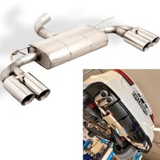 FOX Duplex Sportauspuff re li je 2x90mm Audi A3 8V Sportback 1.8l 2.0l quattro