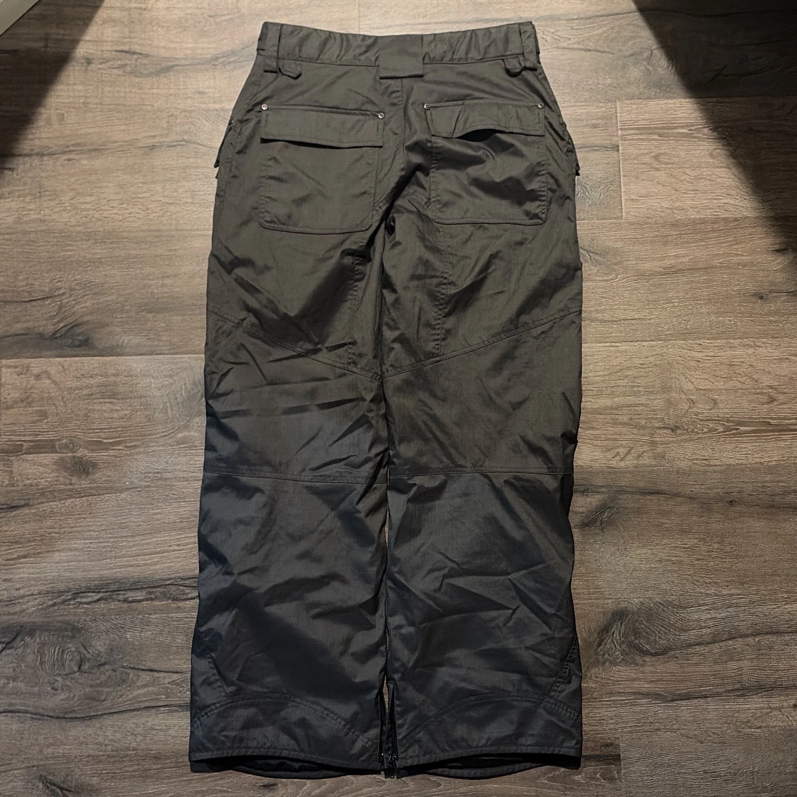 Body Glove Waterproof Cargo Snow Pants Grey Baggy Trousers Large