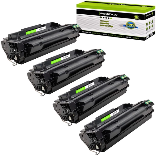 4PK 51A Q7551A Toner Cartridge Compatible with HP LaserJet P3005n P3005x M3027x