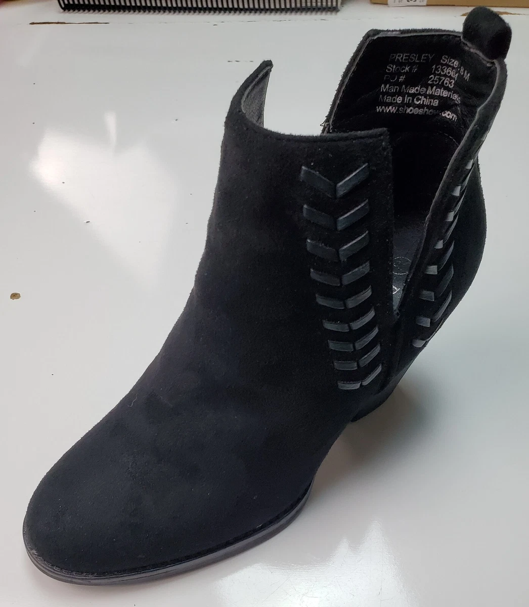 Presley ankle top boots in black