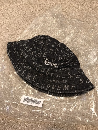 Supreme Warp Jacquard Logos Denim 