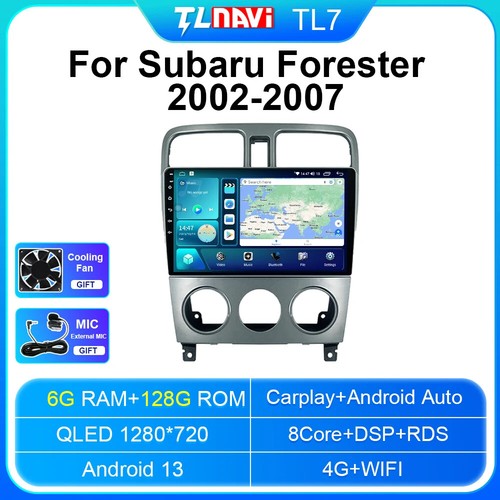 Reproductor de video estéreo multimedia automático GPS navegación radio coche Subaru Forester - Imagen 29 de 32