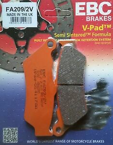 EBC Semi Sintered Rear Brake Pads FA209/2V BMW R1250 GS 2019 - 2020 - Picture 1 of 2