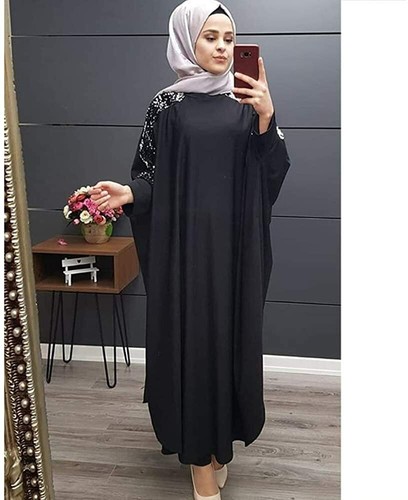 Women Casual Dress Loose Comfortable Dress Sequins Solid Color Maxi Dress New - Picture 25 of 32