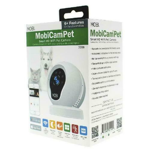 MobiCam Pet Smart HD Night-Vision WiFi Pet Camera & Monitoring (70199)™-image