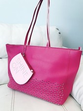 Nwt Bath  Body Works Bag Tote Only 45 Value Pink With Blush Case Beautiful