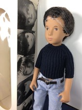 16  Vintage Sasha Doll No. 301 Gregor Dark Jeans Brown Hair Brown Eyes Boy MIB
