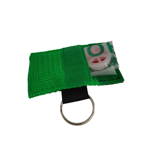 5pcs CPR Mask with Keychain Face Shield AED Keyring CPR face sheild - Picture 4 of 6