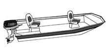 7.6oz BOAT COVER VOYAGER 1244 ECONO/ 1247 JON 1998-2010