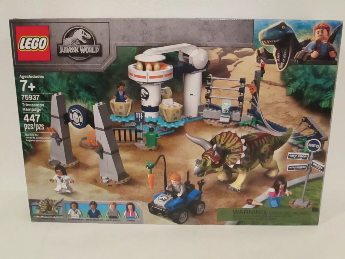 Lego Jurassic World set 75937 Triceratops Rampage BRAND NEW