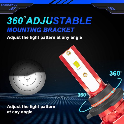 For Toyota Corolla 2009 - 2013 -4X Brightes LED Headlight Bulbs Light High Low - Picture 71 of 117