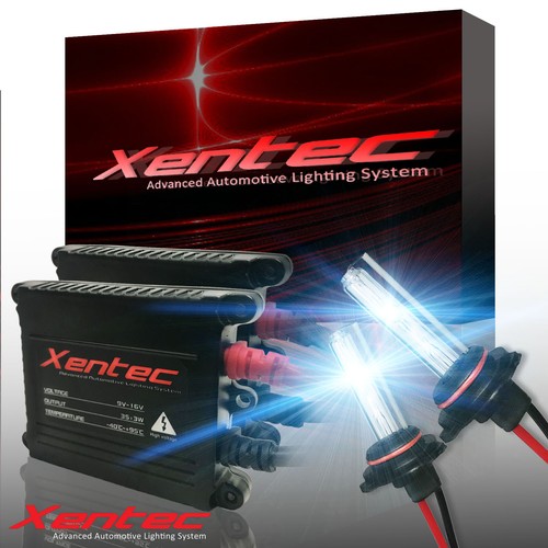 Kit Phares Xénon HID Xentec Super Slim 55W H1 6000K Diamant Blanc - Faisceau Haut - Neuf