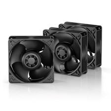 Arctic S12038-8K -120mm Case Fan (3 Pack) - d...