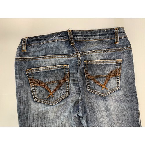 Younique Junior Größe 7 Schlagjeans Used-Look Vintage y2k - Bild 3 von 4