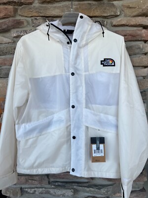 The North Face Men's Outline Hooded Outdoor Jacket Gardenia