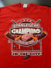 Vintage Starter 1998 New Jersey Devils Stanley Cup T-Shirt, Red, Size: Large