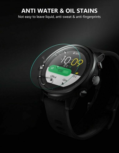 HD Tempered Glass Dia. 0.3mm Watch Protector 9H Screen For Citizen Ticwatch DW - Picture 8 of 36