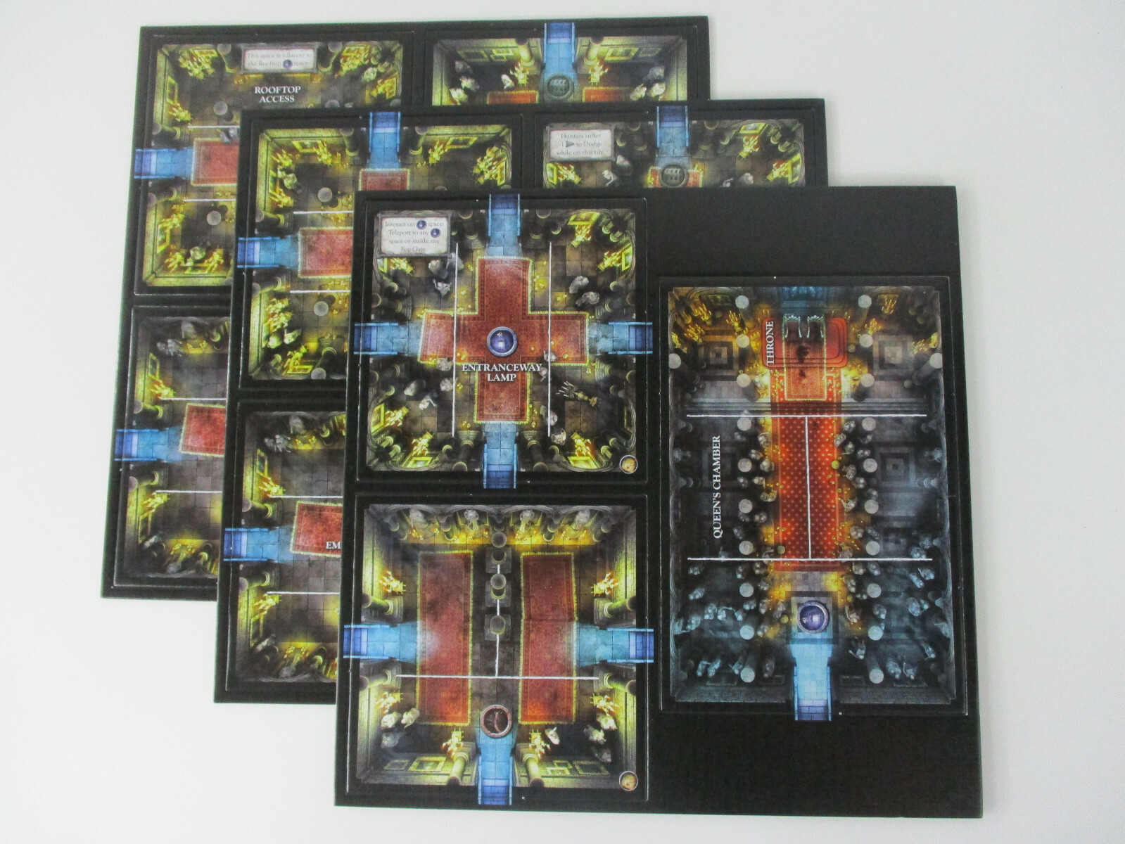 BLOODBORNE The Board Game FORSAKEN CAINHURST CASTLE MAP TILES CMon