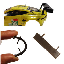 flexibler Spoiler Carrera Digital 132 Aston Martin Vantage GT3 Tuning Kleinteil