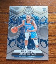 2023-24 Mosaic Basketball Cason Wallace RC NBA Debut #258