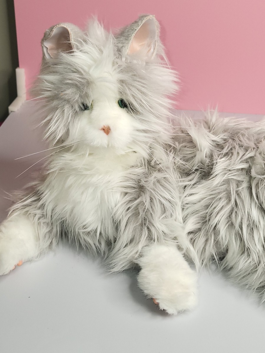 Furreal Friends Joy for All Grey Persian Cat Companion Hasbro | eBay