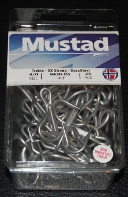 Jual Treble Hook Mustad 9430-DS Per Biji / Kail Pancing Cabang Tiga Mata Pancing I.828406898 - Foto 11