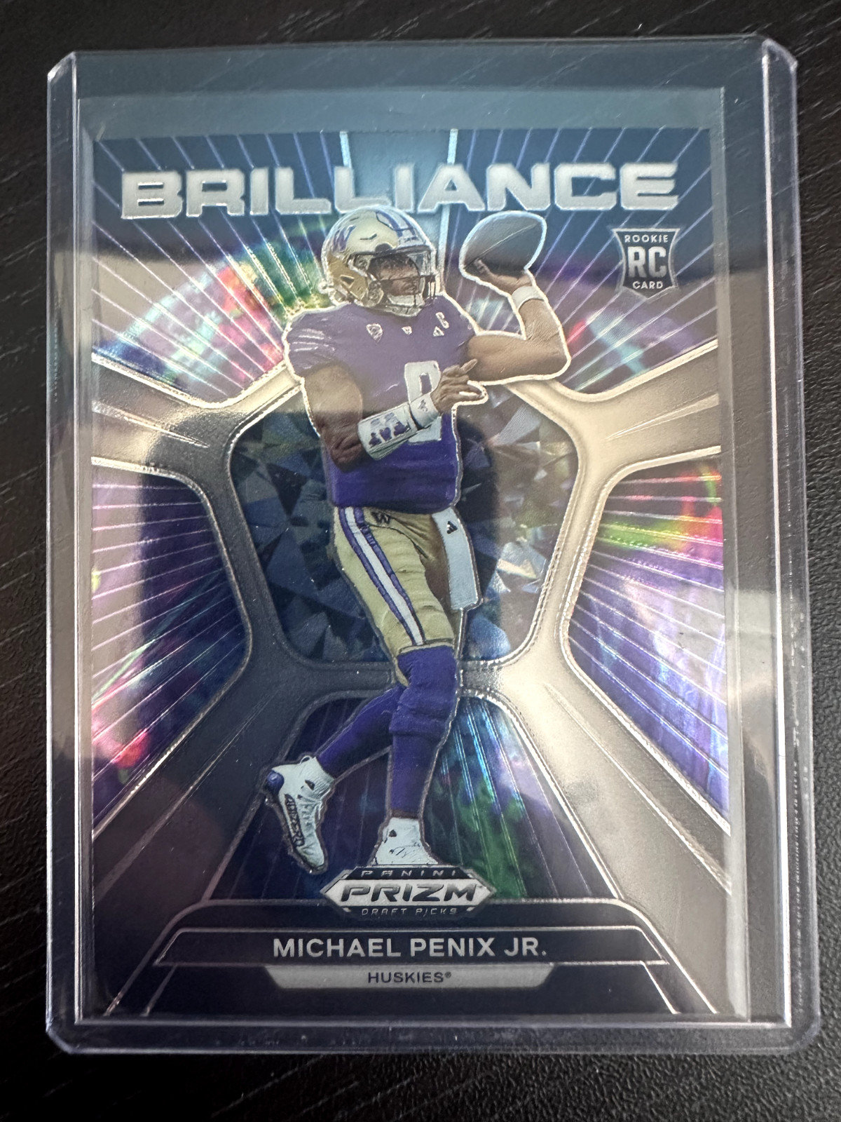 2024 Prizm Draft Picks Brilliance Michael Penix Jr. (RC)