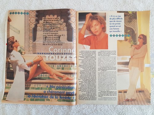 CINE REVUE N°35 1999 CORINNE TOUZET DICAPRIO C.FROT K.SORBO J.CHRISTIE N.COURCEL - Picture 5 of 15