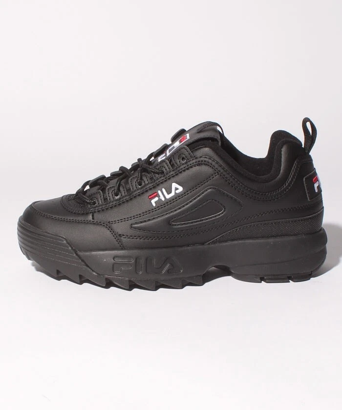 Durven Bekritiseren ijzer FILA Sneaker Unisex DISRUPTOR 2 BLACK US Size M4.5|W5.5-M5|W6,  M6|W7-M10|W11 | eBay