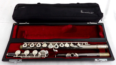 Gemeinhardt 3BLK Silver Open Hole Flute Elkhardt w/Case