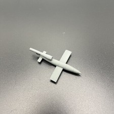 3D printed 1/144 WW II German V-1 missile Finished painted model