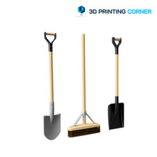 YARD TOOL SET  1:24, 1:32, 1:43, 1:50 1:76 scale Model Miniature Diorama Scenery