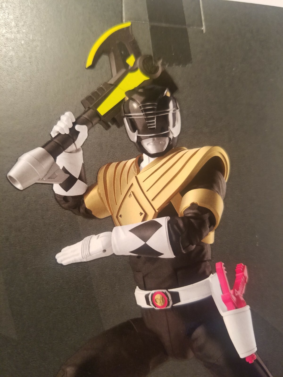 Hasbro Black Ranger Dragon Shield 6 inch Action Figure E6049 for sale online